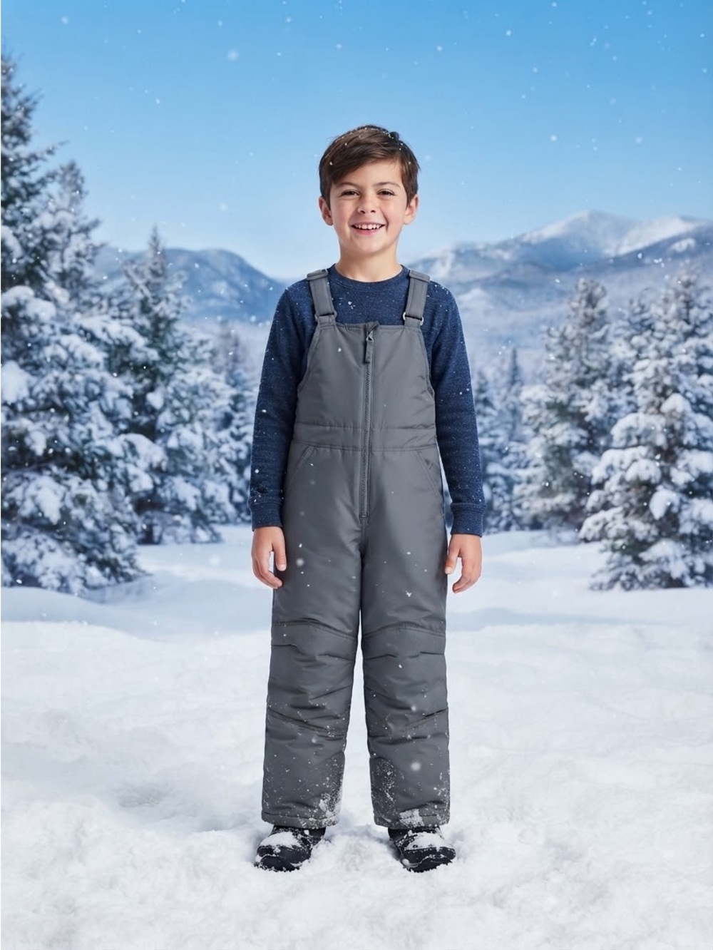 Kids Bib Snow Pants - NEW kids snowsuit